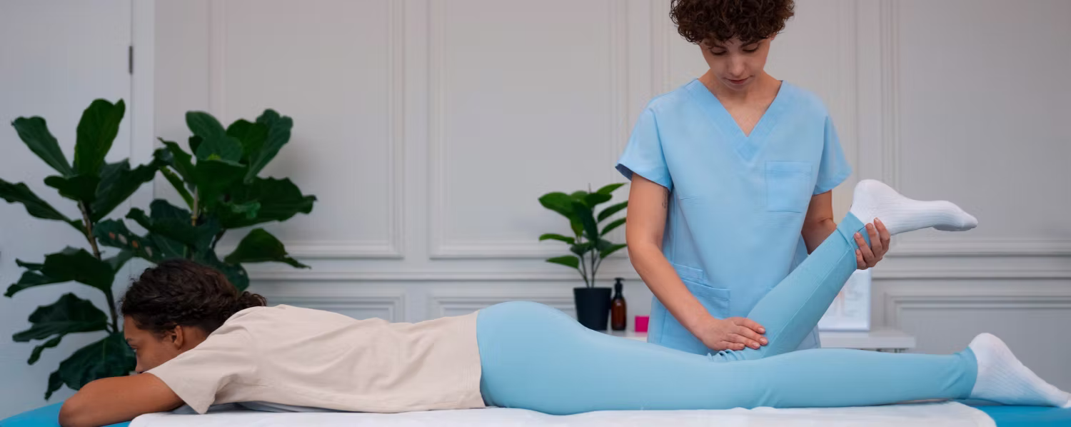 Pelvic health treatment session
